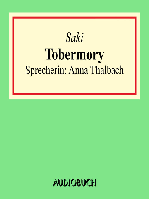 Title details for Tobermory by Saki - Available